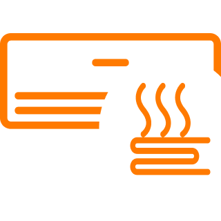 orange hvac icon